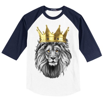 King Of Lions Baseball Sleeve Shirt