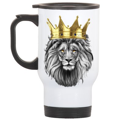 King Of Lions Stainless Steel Travel Mug