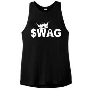 King Of Swag Ladies PosiCharge Tri-Blend Wicking Tank