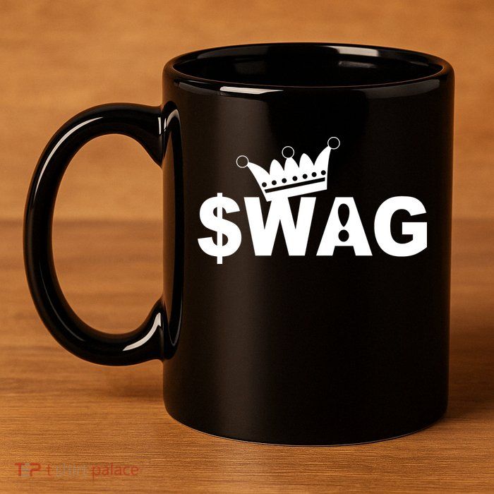 King Of Swag 11oz C Handle Ceramic Mug
