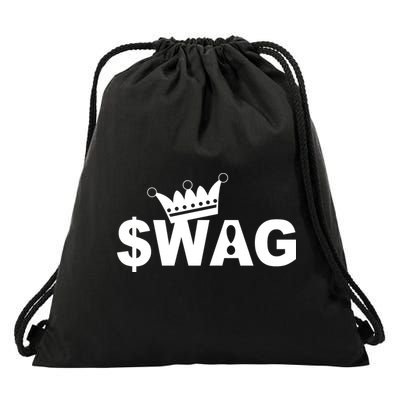 King Of Swag Drawstring Bag