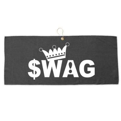 King Of Swag Large Microfiber Waffle Golf Towel