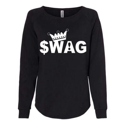 King Of Swag Womens California Wash Sweatshirt