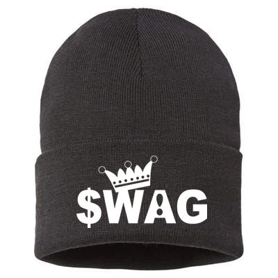 King Of Swag Sustainable Knit Beanie