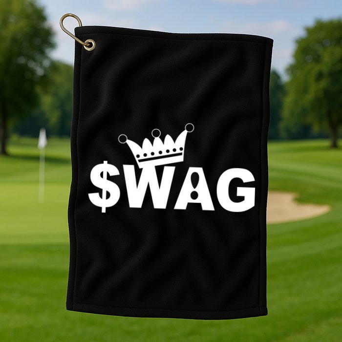 King Of Swag Golf Towel