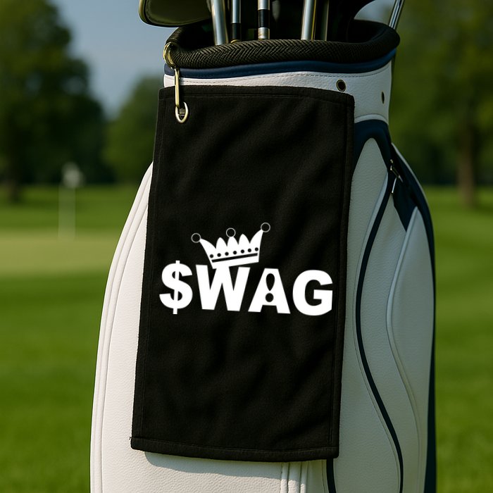 King Of Swag Golf Towel