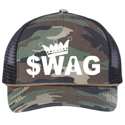 King Of Swag Retro Rope Trucker Hat Cap