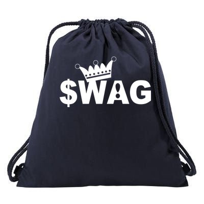 King Of Swag Drawstring Bag