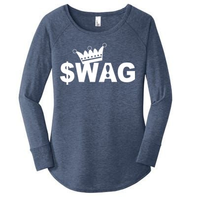 King Of Swag Women's Perfect Tri Tunic Long Sleeve Shirt