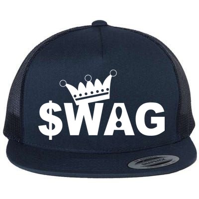 King Of Swag Flat Bill Trucker Hat