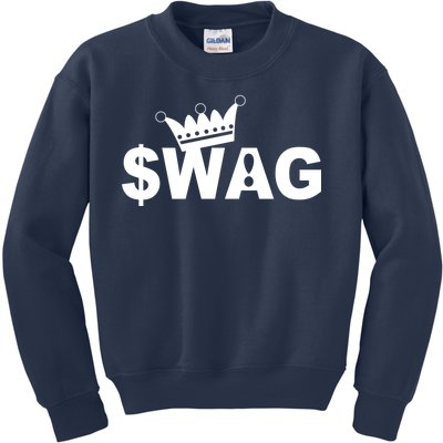 King Of Swag Kids Sweatshirt