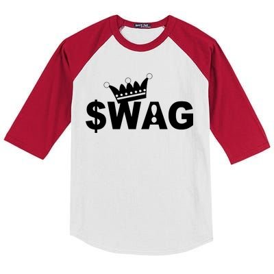 King Of Swag Kids Colorblock Raglan Jersey