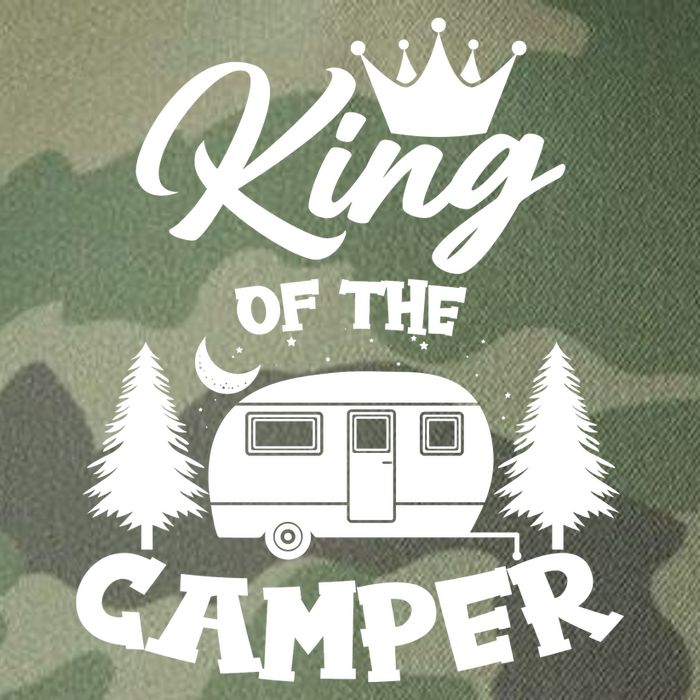 King Of The Camper Legacy Tie Dye Trucker Hat