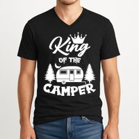 King Of The Camper V-Neck T-Shirt