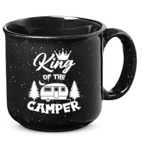 King Of The Camper 15oz Campfire Ceramic Mug