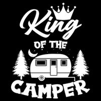 King Of The Camper Flatbill Hat