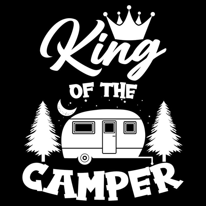 King Of The Camper Flatbill Hat