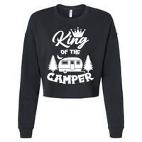 King Of The Camper Cropped Pullover Crew