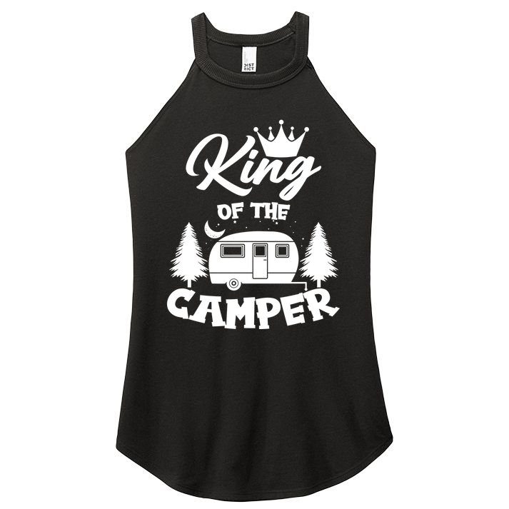 King Of The Camper Women's Perfect Tri Rocker Tank