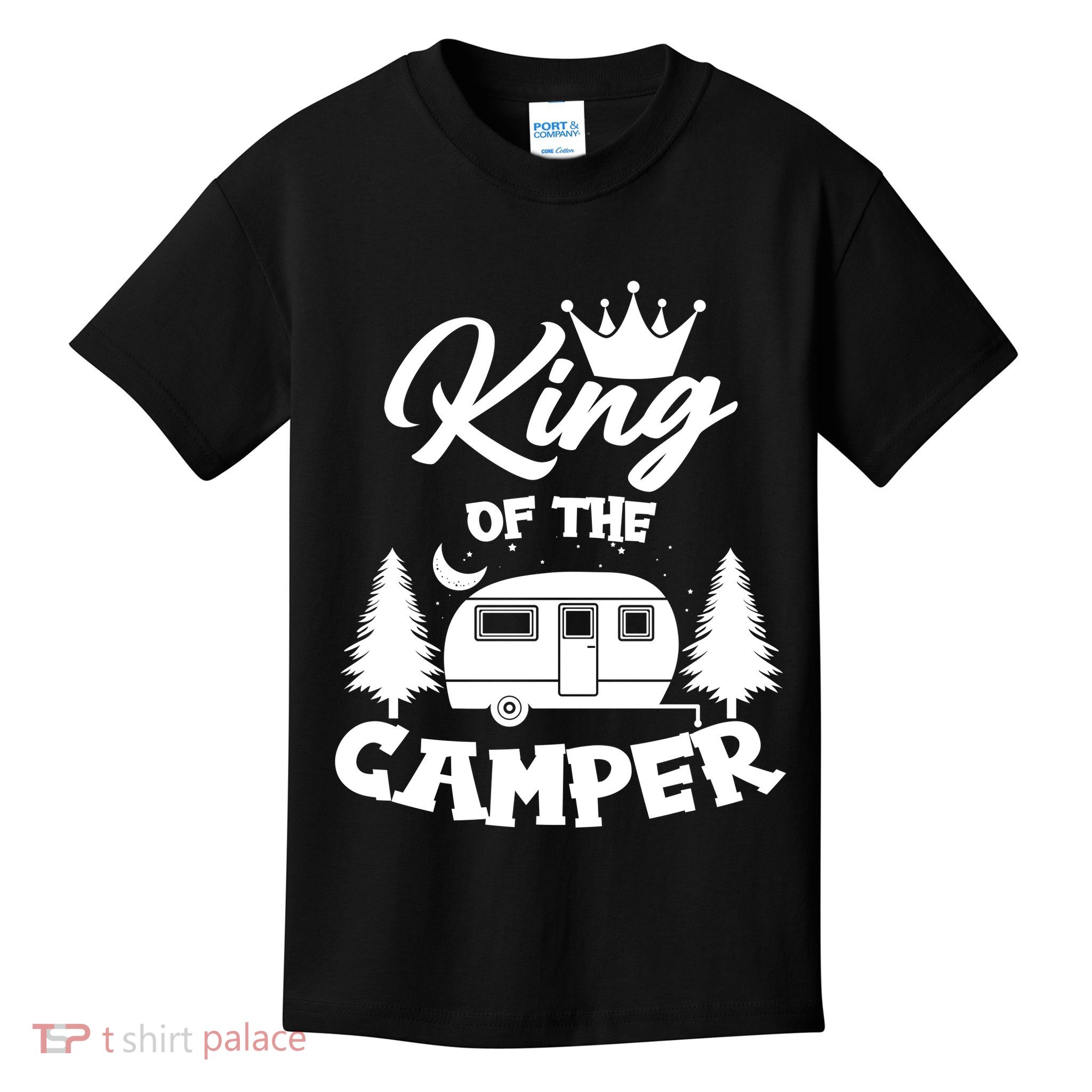 King Of The Camper Kids T-Shirt