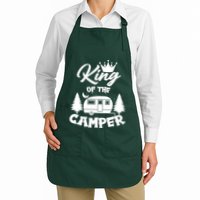 King Of The Camper Full-Length Apron With Pockets