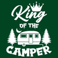 King Of The Camper Button