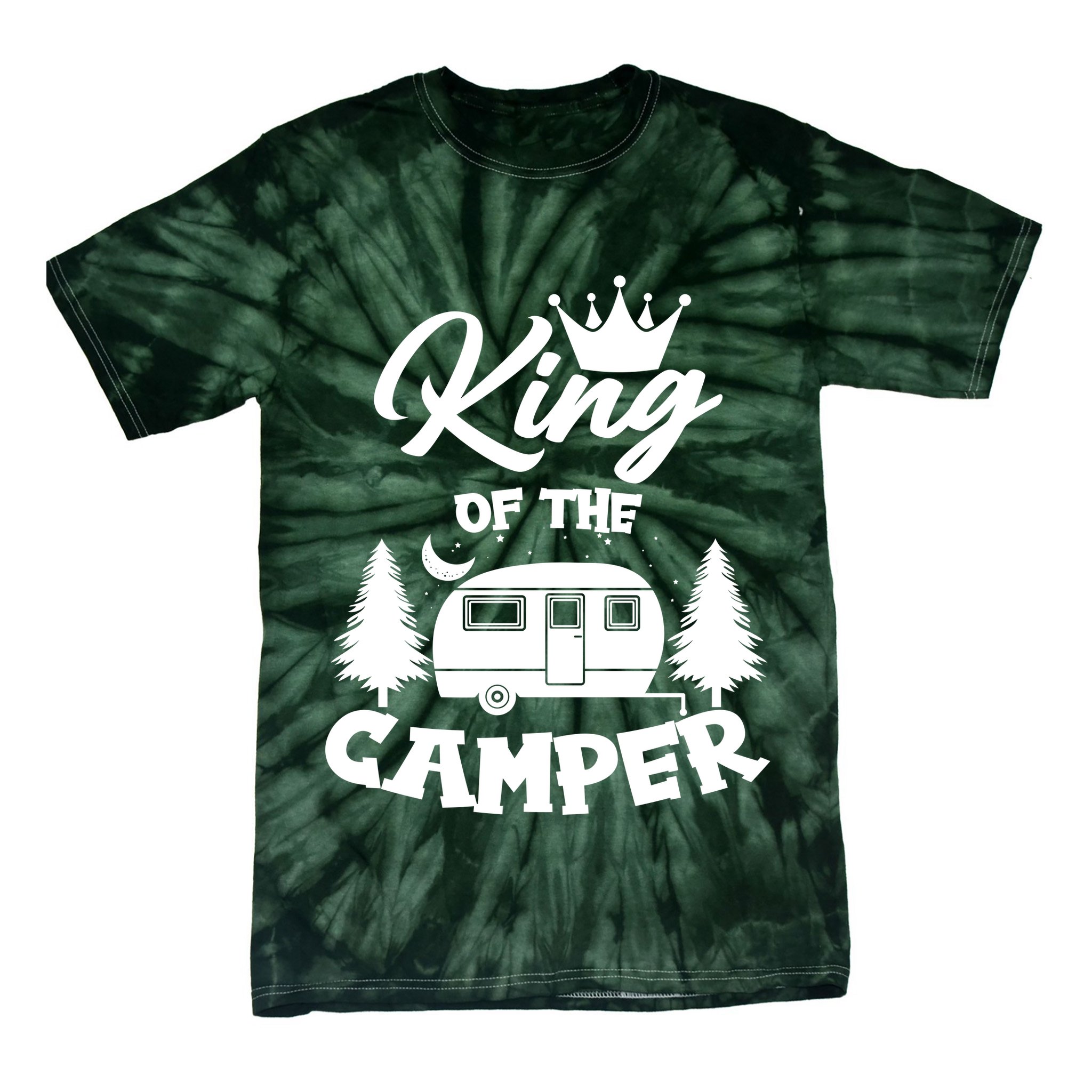 King Of The Camper Tie-Dye T-Shirt