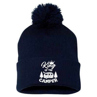 King Of The Camper Pom Pom 12in Knit Beanie