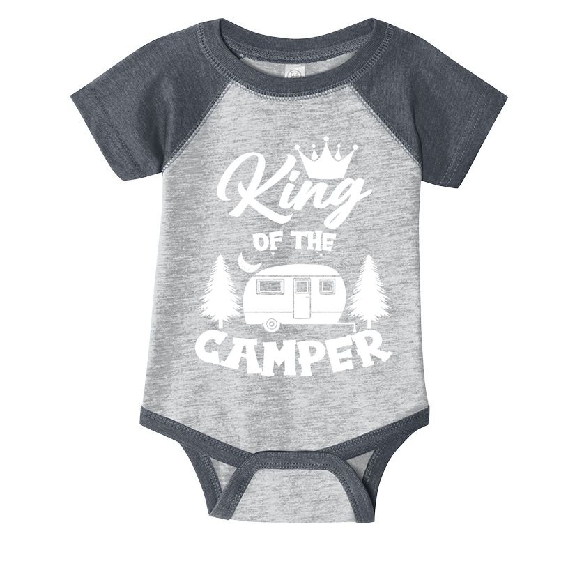 King Of The Camper Infant Baby Jersey Bodysuit