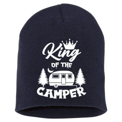 King Of The Camper Short Acrylic Beanie