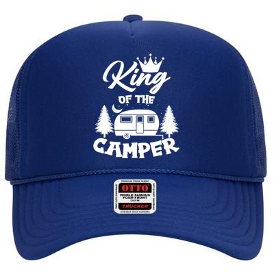 King Of The Camper High Crown Mesh Back Trucker Hat