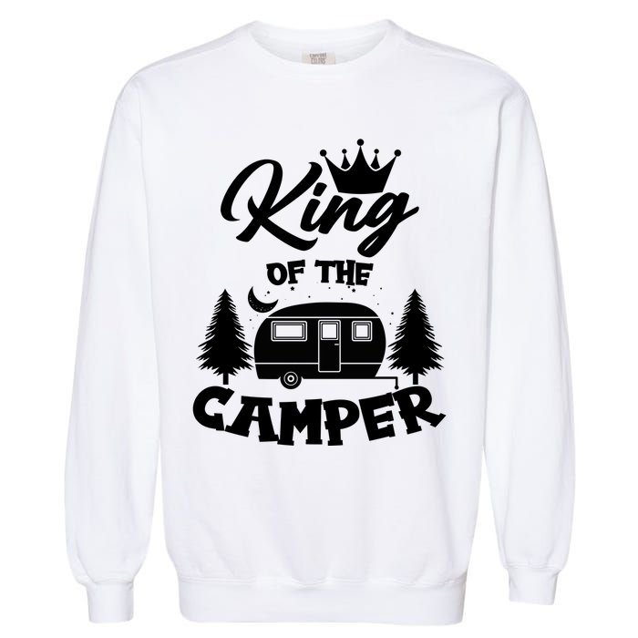 King Of The Camper Garment-Dyed Sweatshirt