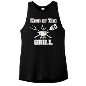 King Of The Grill Ladies PosiCharge Tri-Blend Wicking Tank