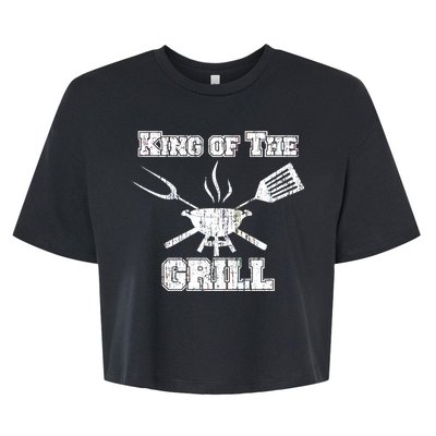 King Of The Grill Bella+Canvas Jersey Crop Tee