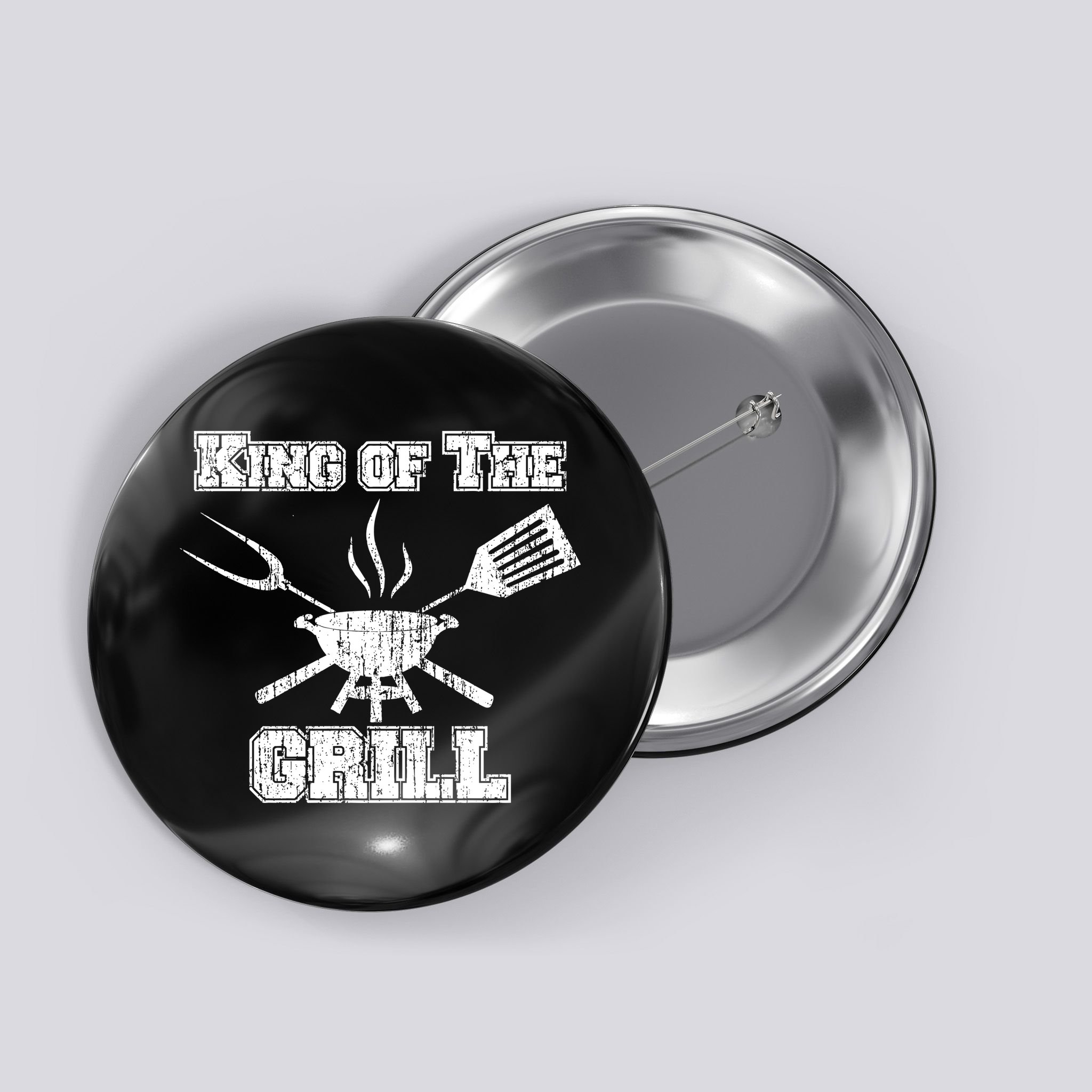 King Of The Grill Button