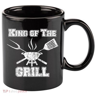 King Of The Grill 11oz C Handle Ceramic Mug