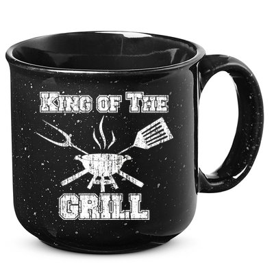 King Of The Grill 15oz Campfire Ceramic Mug