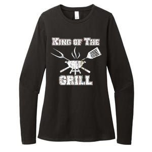 King Of The Grill Womens CVC Long Sleeve Shirt