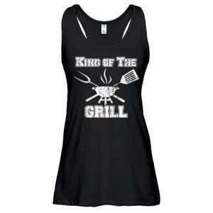 King Of The Grill Ladies Essential Flowy Tank