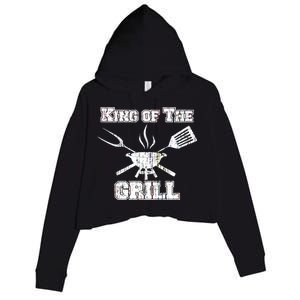 King Of The Grill Crop Fleece Hoodie