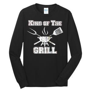 King Of The Grill Tall Long Sleeve T-Shirt