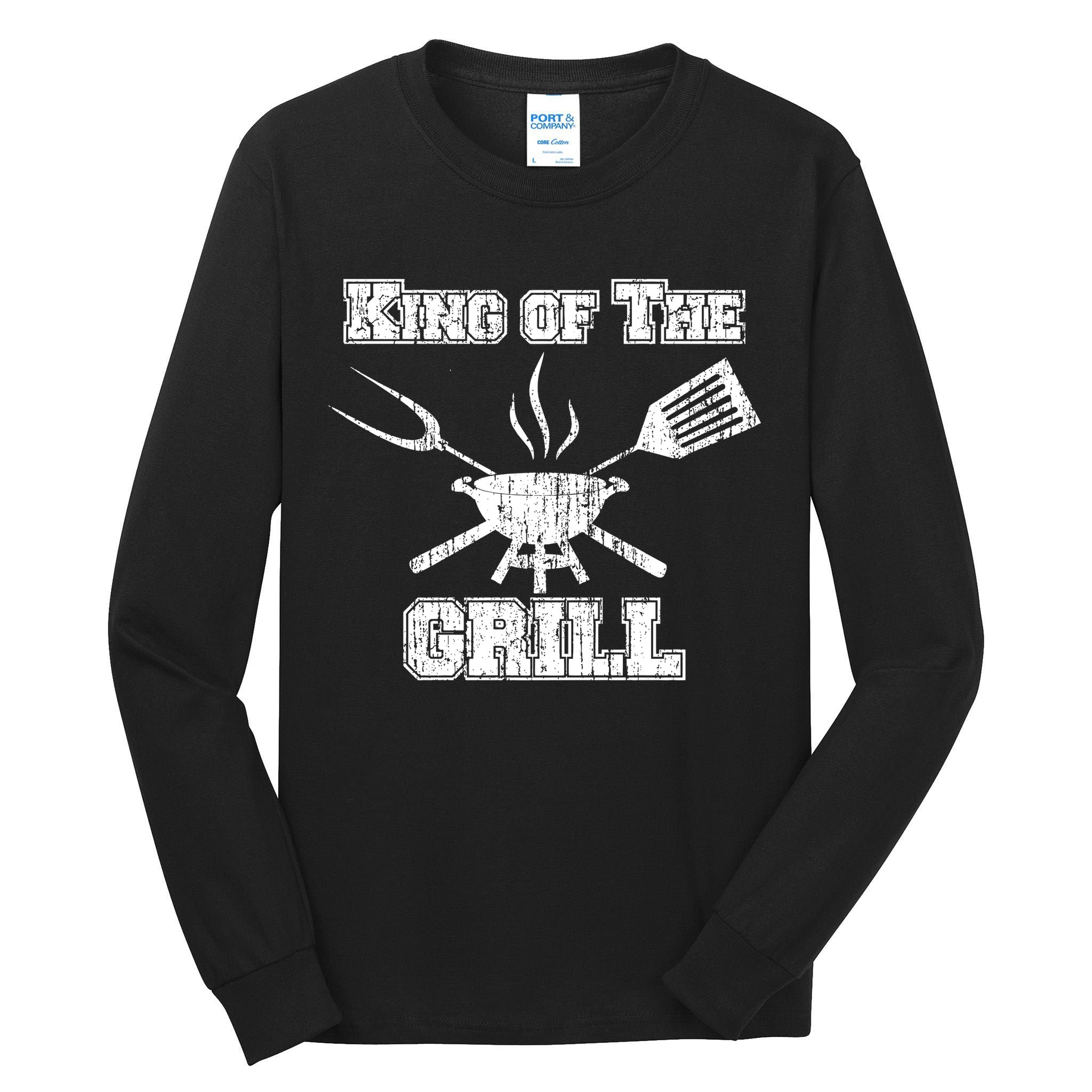 King Of The Grill Tall Long Sleeve T-Shirt