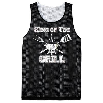 King Of The Grill Mesh Reversible Basketball Jersey Tank