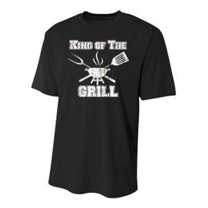 King Of The Grill Youth Performance Sprint T-Shirt