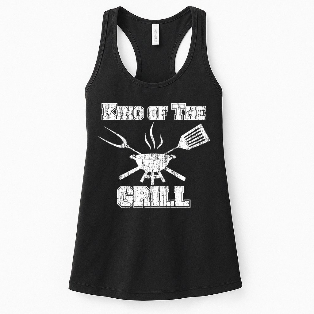 King Of The Grill Womens Tank Top