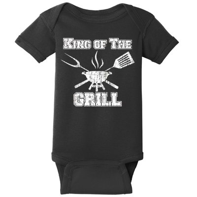 King Of The Grill Baby Bodysuit
