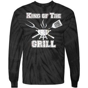 King Of The Grill Tie-Dye Long Sleeve Shirt