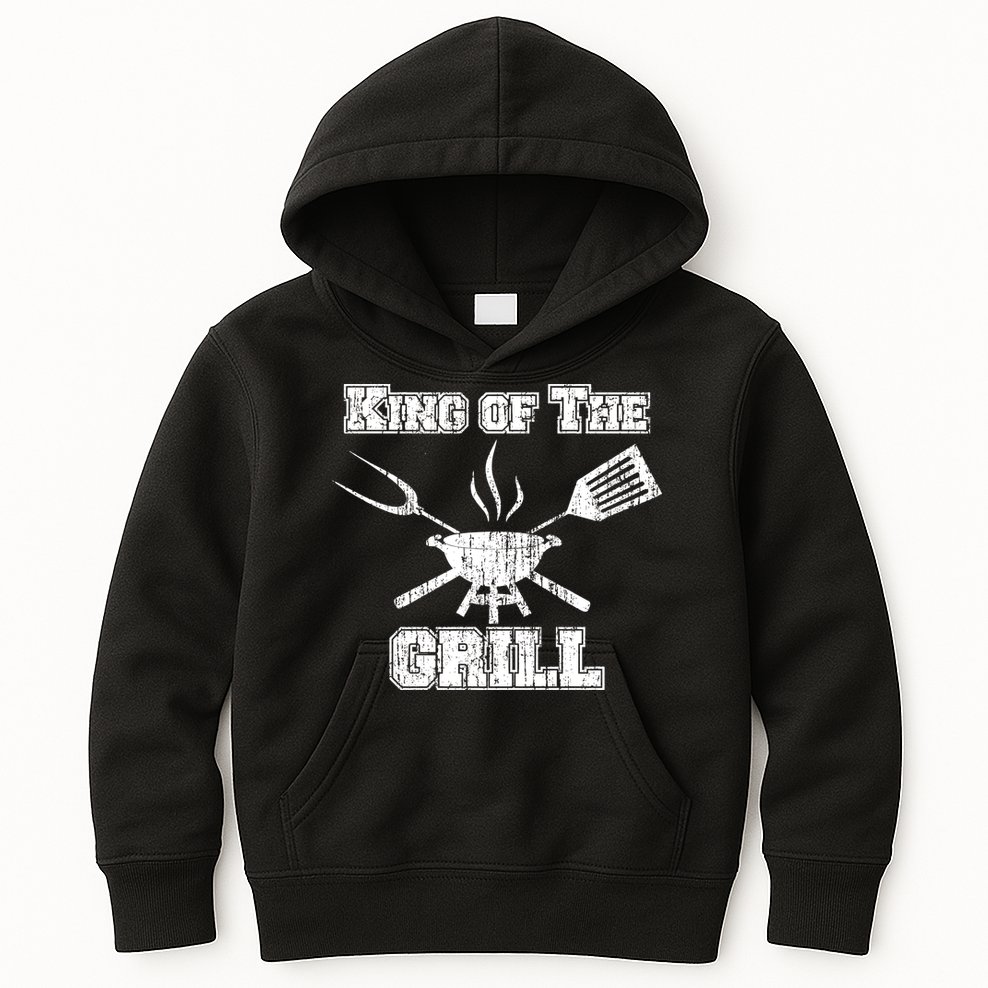 King Of The Grill Kids Hoodie