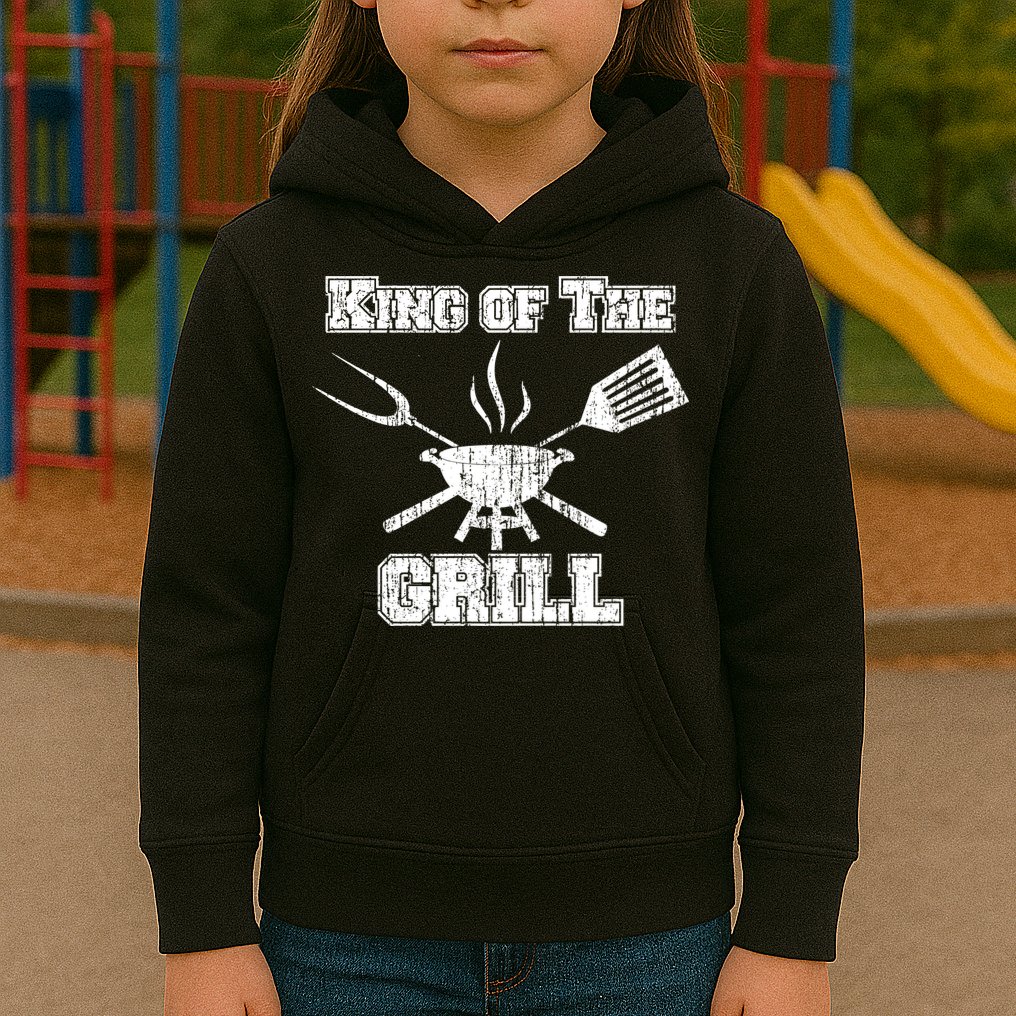 King Of The Grill Kids Hoodie