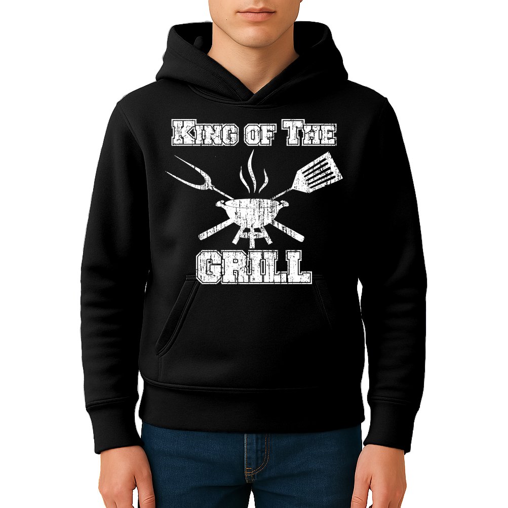 King Of The Grill Kids Hoodie